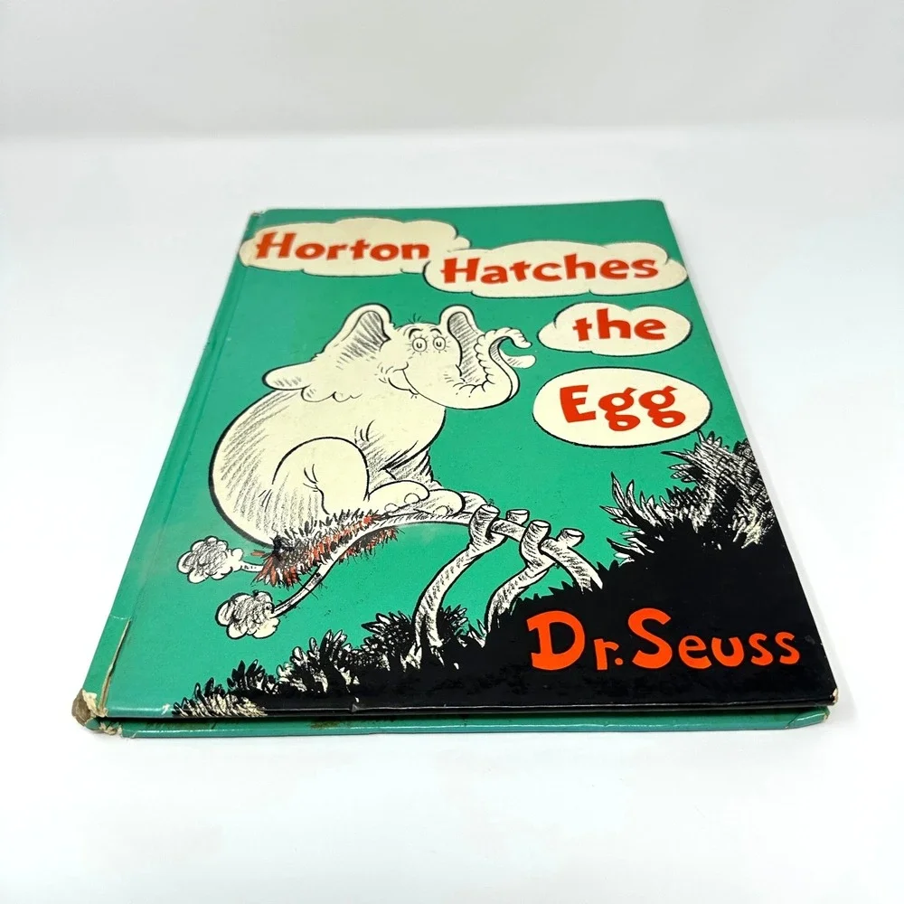 Dr. Seuss Horton Hatches the Egg 1968 HC Vintage Classic Early Printing Book
